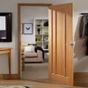 Worcester panel oak veneer door