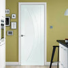 Door and Frame Kit - Salerno Flush Door - White Primed