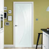 Salerno Flush Door - White Primed - From Xl Joinery