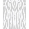 Zebra Animal Print 8mm Obscure Glass - Obscure Printed Design - Double Evokit Glass Pocket Door