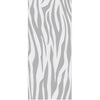 Zebra Animal Print 8mm Obscure Glass - Obscure Printed Design - Single Evokit Glass Pocket Door