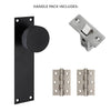 Zermatt Door Handle Pack - Matt Black