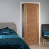 LPD Joinery Bespoke Fire Door, Zeus Walnut Flush Door - 1/2 Hour Fire Rated - 1/2 Hour Fire Rated - Prefinished